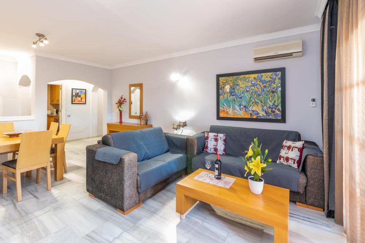 Apartamento Mijas Oasis 2hab. piscina, WiFi y AC Exterior foto