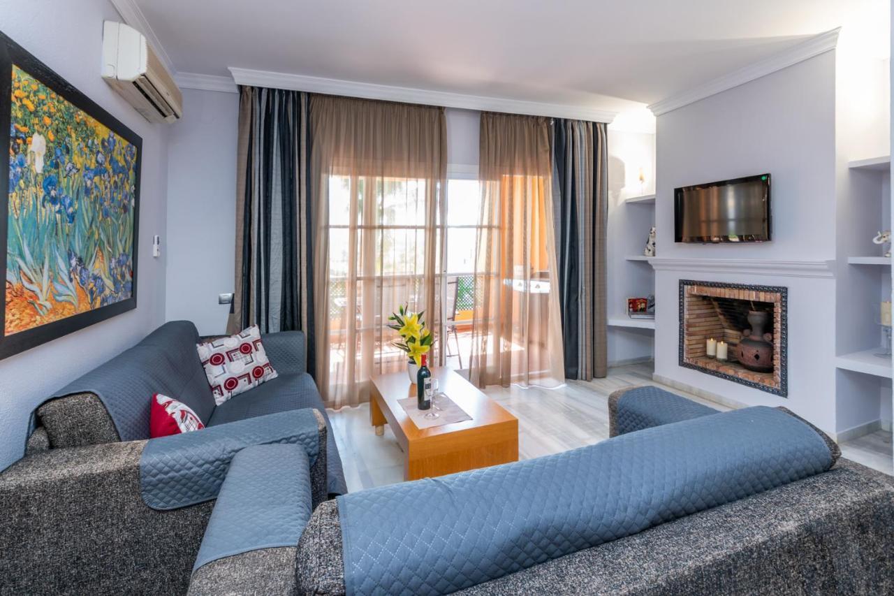 Apartamento Mijas Oasis 2hab. piscina, WiFi y AC Exterior foto